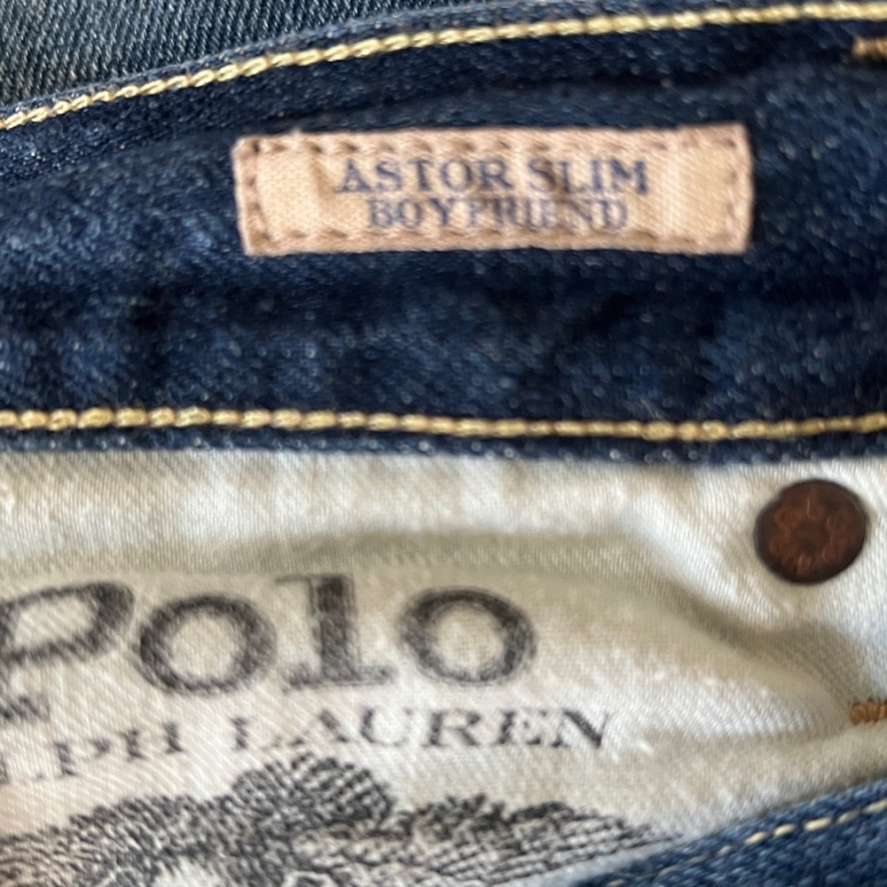 Polo Ralph Lauren Astor slim boyfriend Jeans Size 27 - Picture 4 of 4